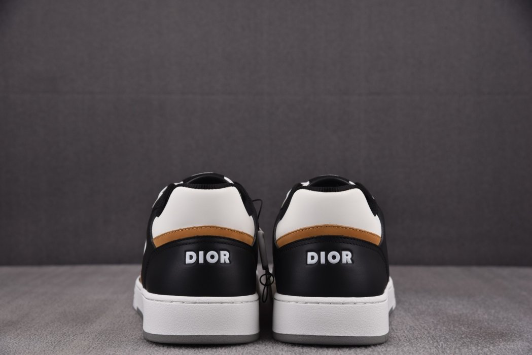 Кроссовки Dior B27 Low Black White фото 5