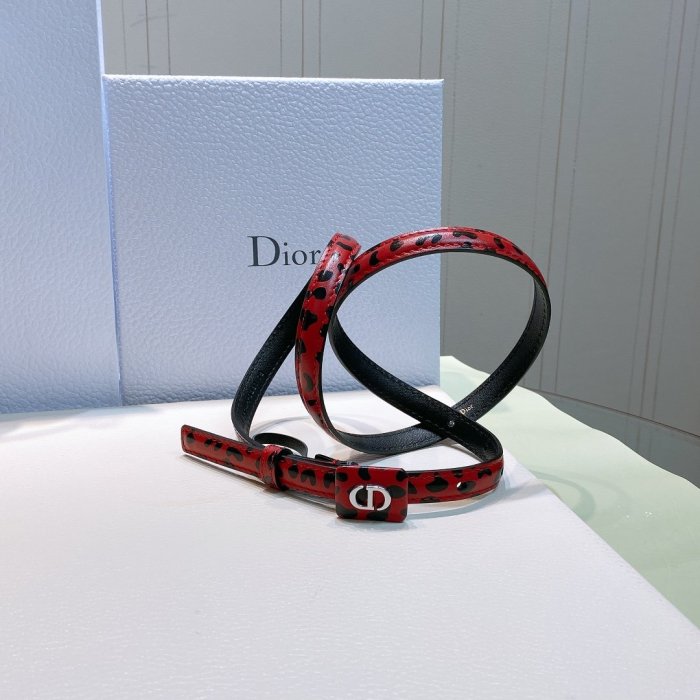 Ремінь жіночий Dior Bobby 1.2 см фото 2