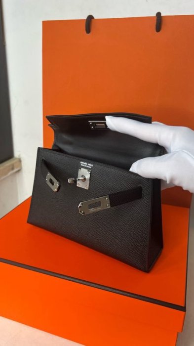 Сумка кожаная женская mini Kelly Epsom фото 2