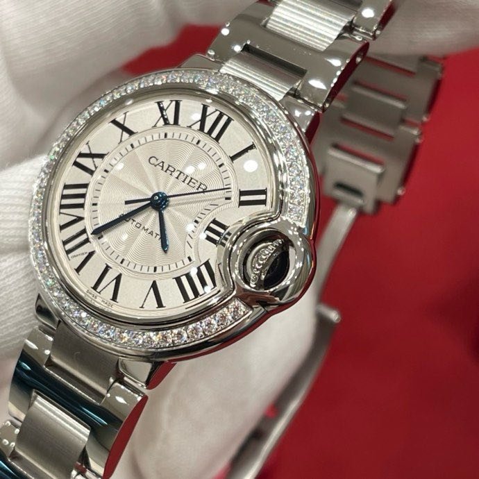 Годинник наручні жіночі Cartier Ballon Bleu W4BB0016 33 мм фото 2