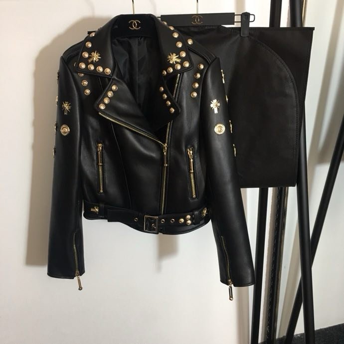 Jacket women's leather фото 8