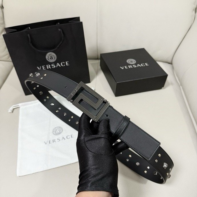 Belt leather 40 mm фото 5