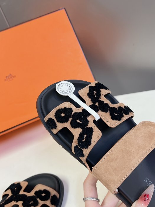 Шлепанцы Hermes Chypre фото 8