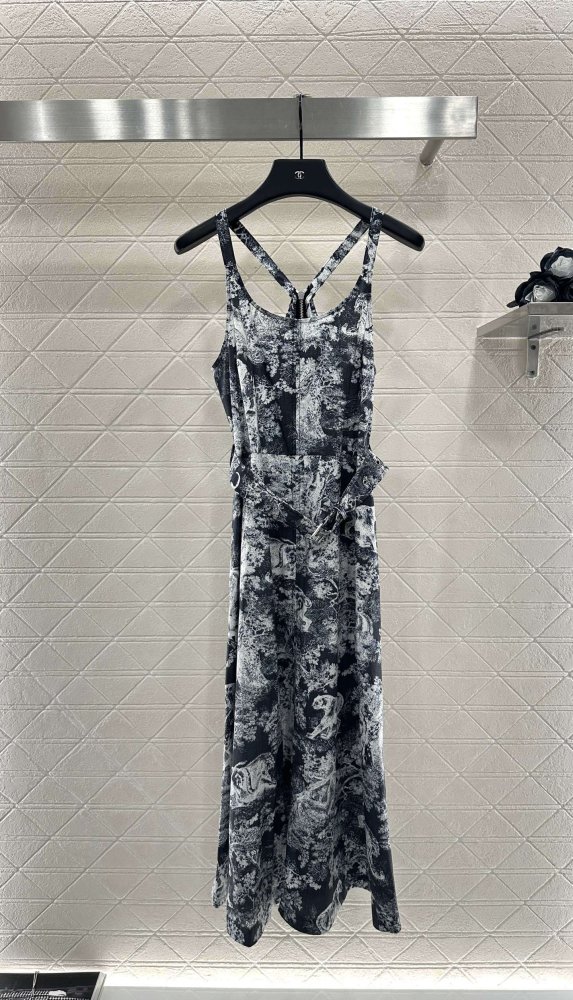 Dress from garters and belt