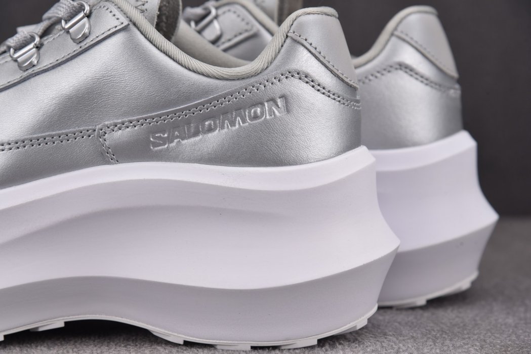 Кроссовки CDG x Salomon SR811 Leather Platform фото 13