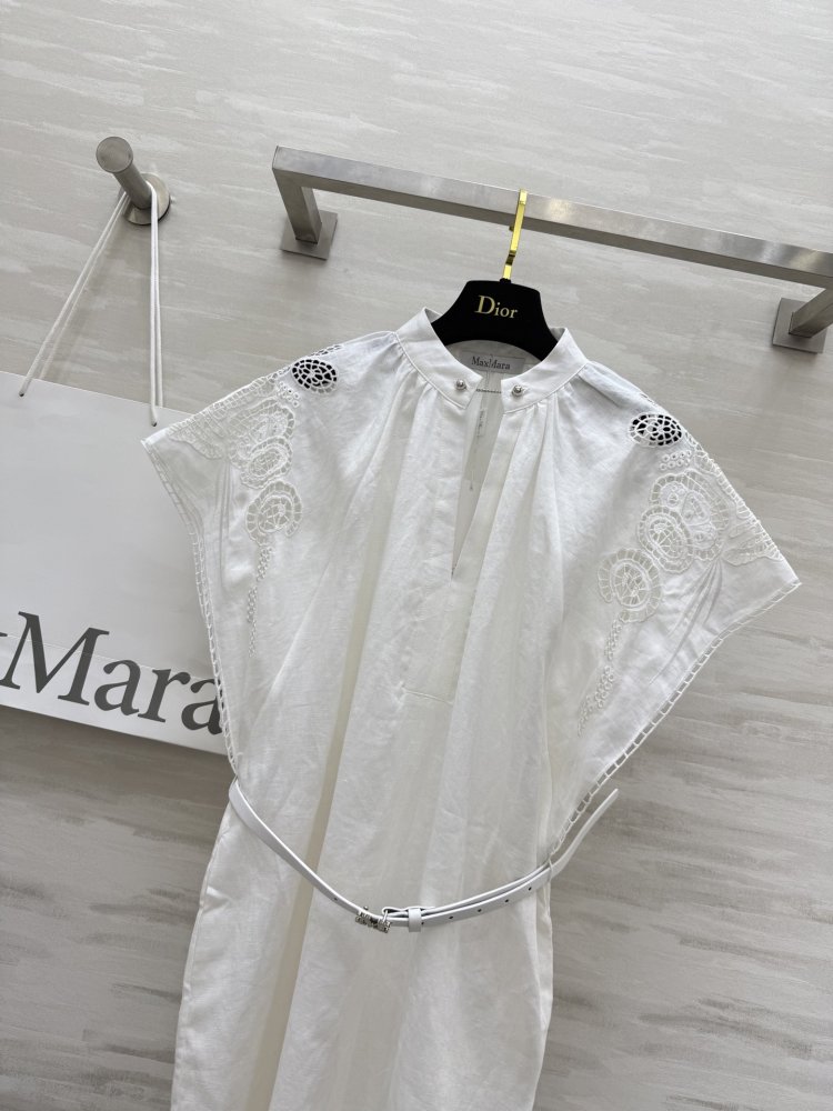 Роскошное льняное платье фото 2