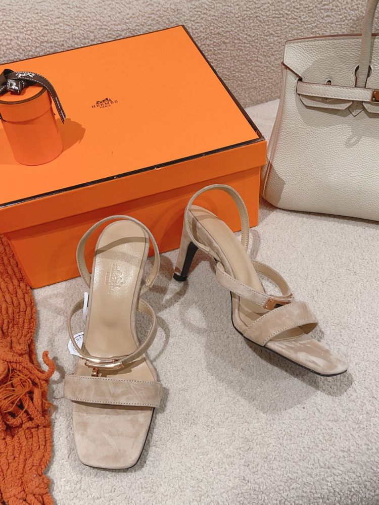 Босоножки Hermes Glamour на каблуке 7.5 см фото 2