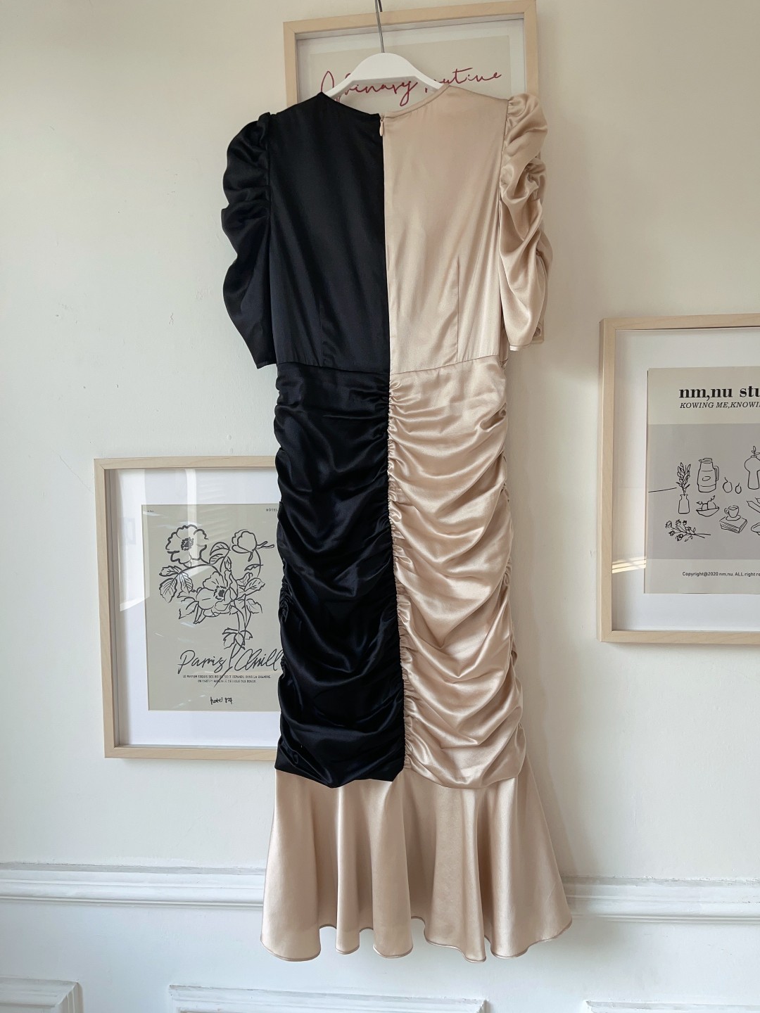 Дизайнерське Плаття, Сукня з атласного шовку фото 4