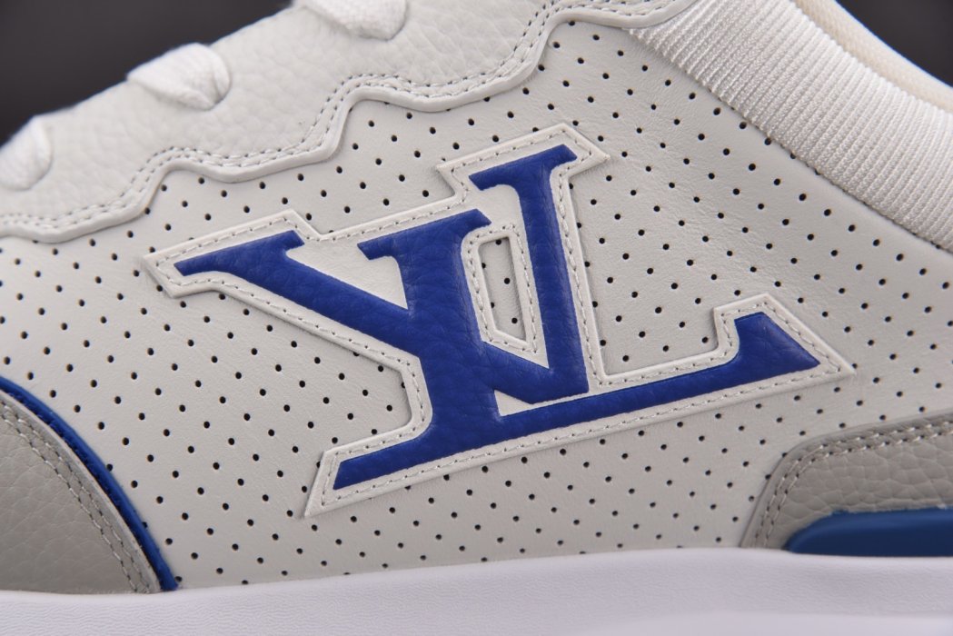 Кроссовки LOUIS VUITTON 2025 Classic White Blue фото 12