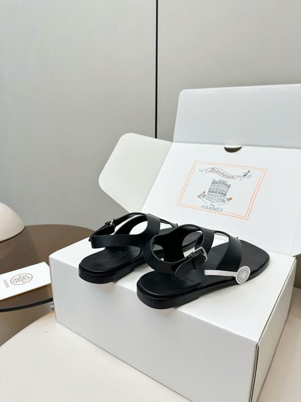 Сандалии кожаные женские фото 8