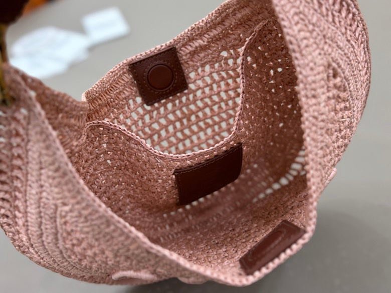 Плетені кругла сумка Chloe The Summer Banana 21 см фото 8