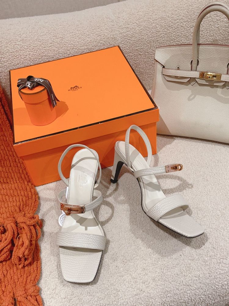 Босоножки Hermes Glamour на каблуке 7.5 см фото 3