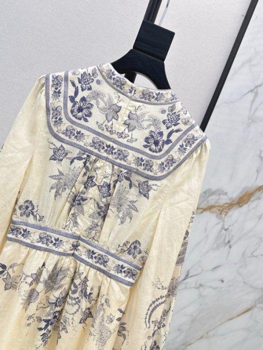 Dress from flower print фото 8