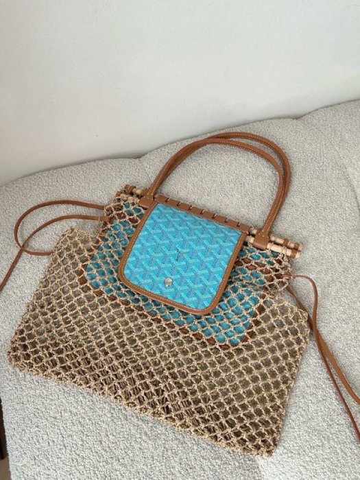 Сумка Goyard Aligre Limited Edition из рафии фото 3