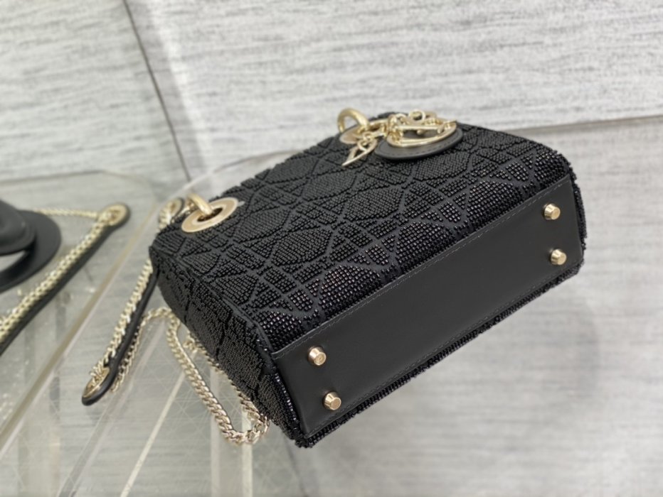 Сумка женская Lady Dior 17 см фото 7