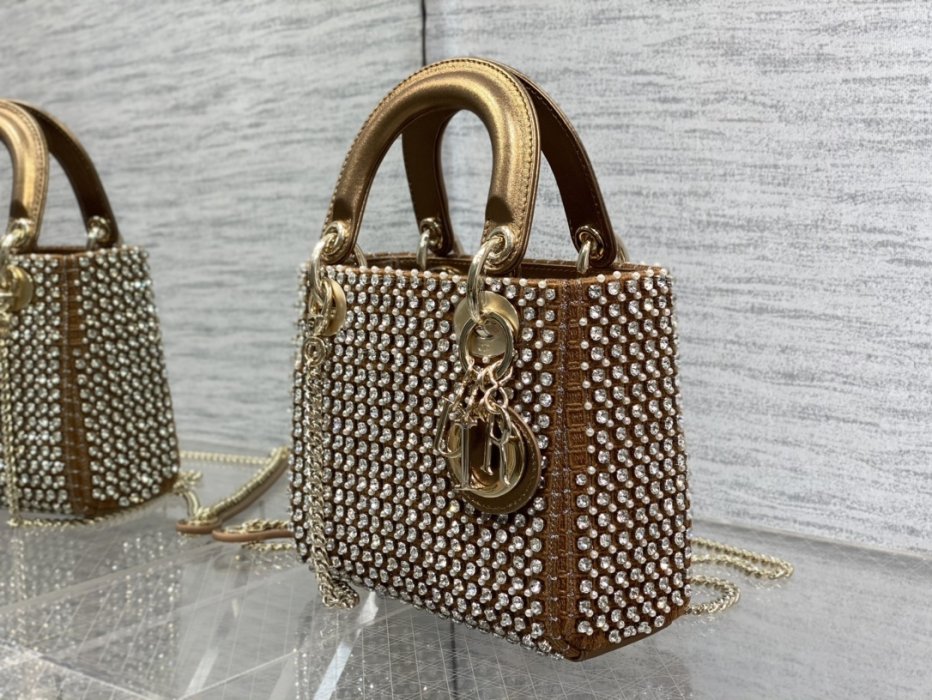 Сумка женская Lady Dior 17 см фото 6