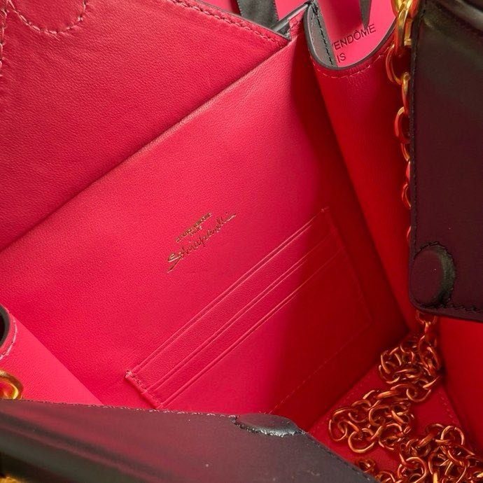 A bag leather women's 15 cm фото 6