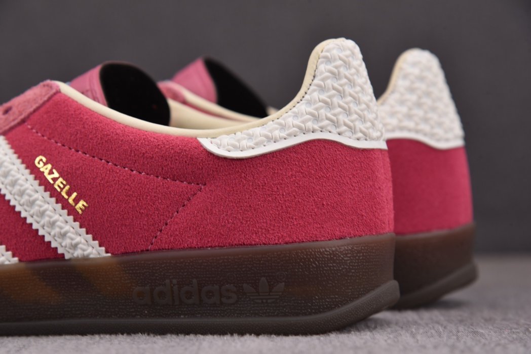 Кроссовки Gazelle Indoor Pink Cloud White фото 13