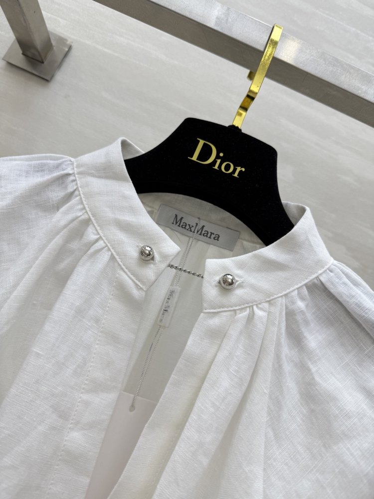 Роскошное льняное платье фото 3