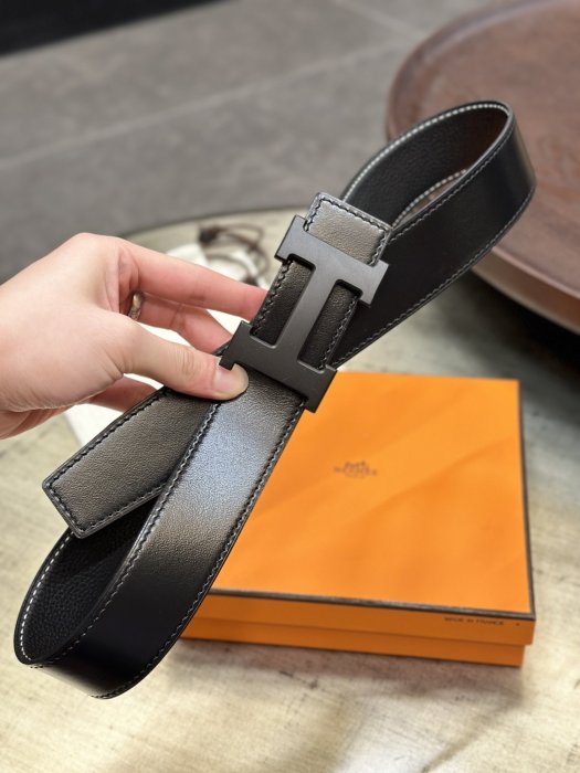 Belt leather 3.8 cm