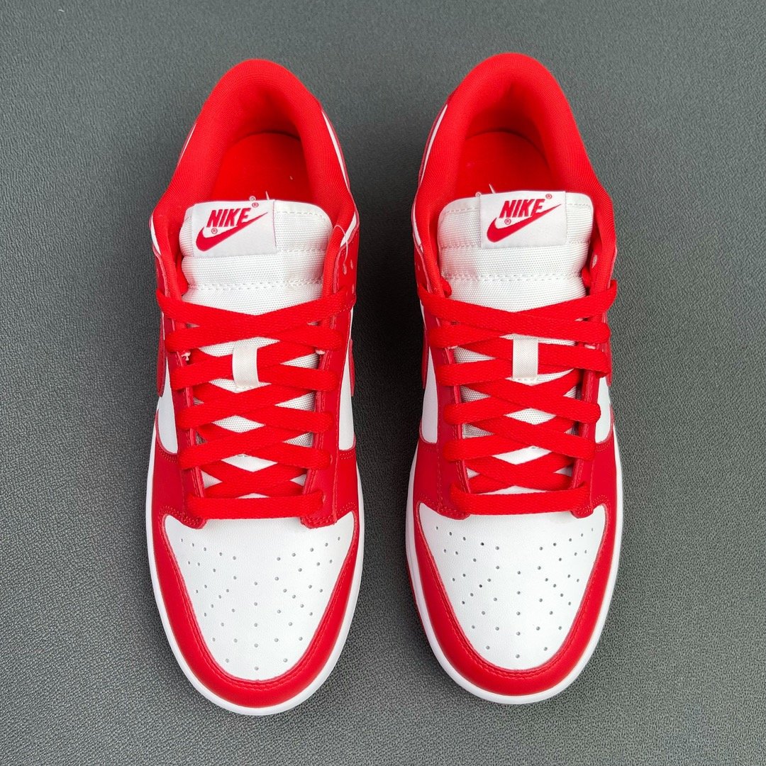 Кроссовки Dunk Low University Red CU1727-100 фото 8