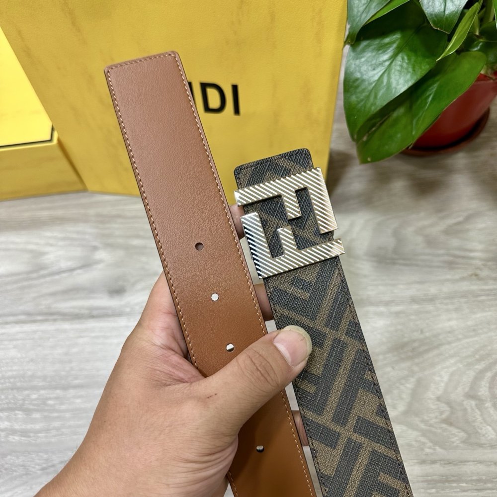 Belt leather 40 mm фото 4