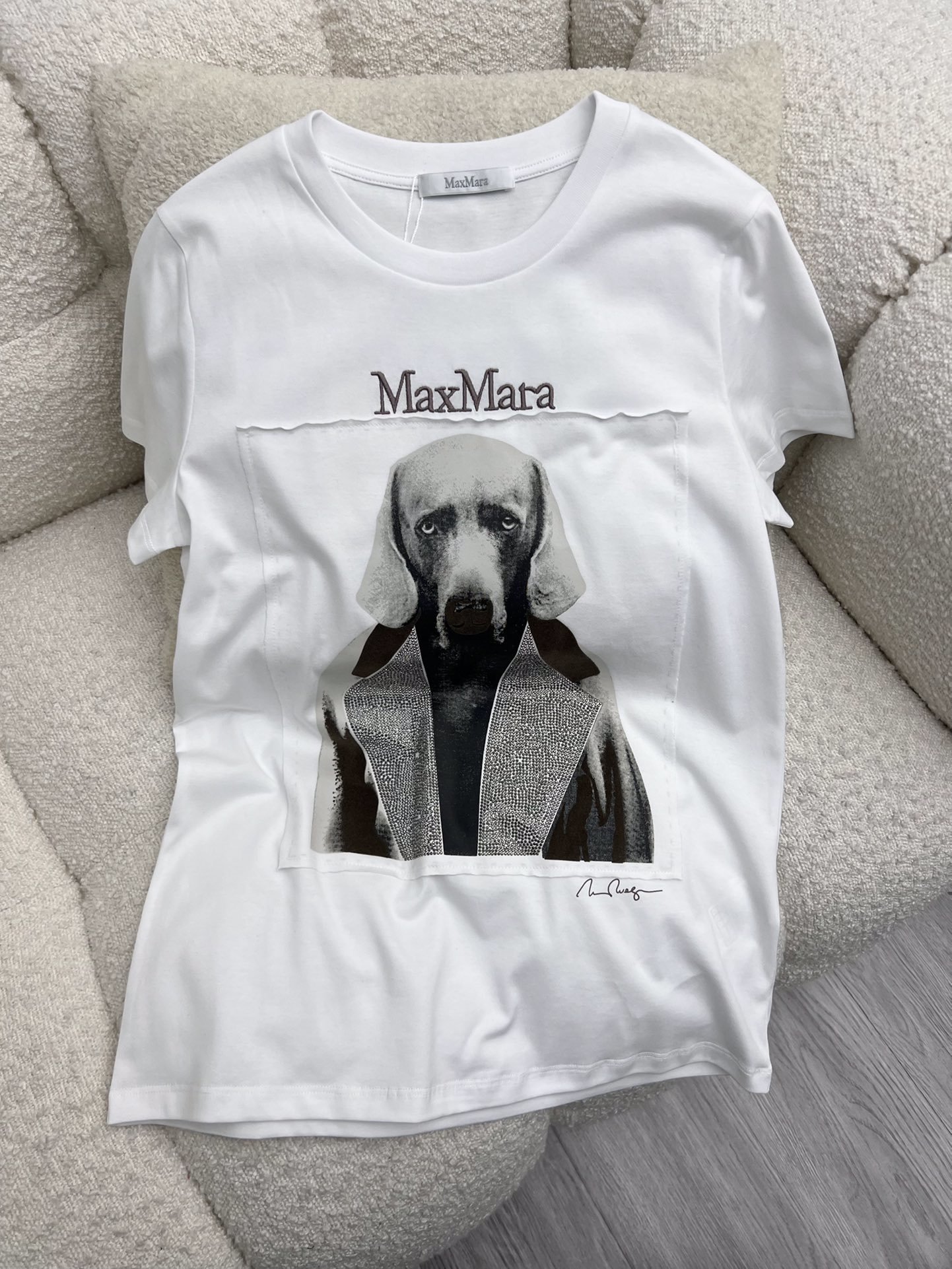 T-shirt from print Weimaraner фото 8