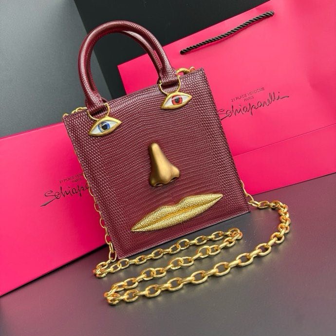 A bag leather women's 20 cm фото 2