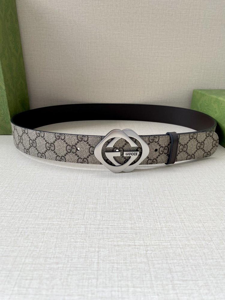 Belt leather 40 mm фото 3