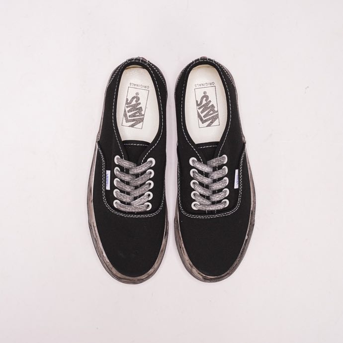 Кроссовки VANS VAULT OG OLD SKOOL LX STRESSED - BLACK фото 2