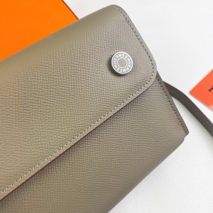 Сумка через плечо кожаная 18 см фото 2