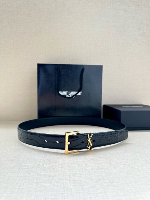 Belt leather 3 cm