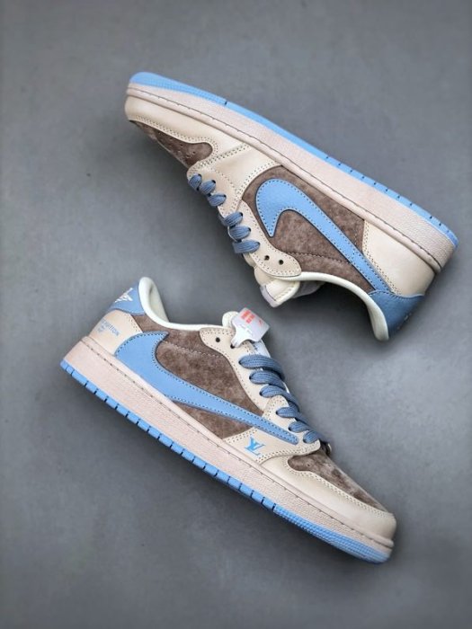 Кросівки Travis Scott x Fragment Design x Jordan Air Jordan 1 Low фото 9