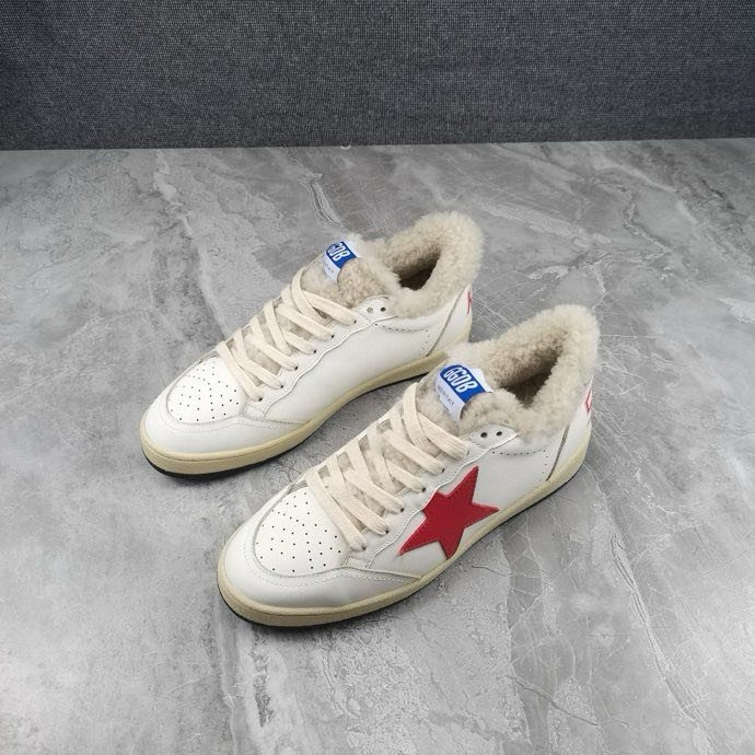 Кроссовки Golden Goose Super Star на меху фото 3