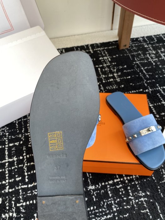 Шлепанцы женские Hermes Kelly фото 9