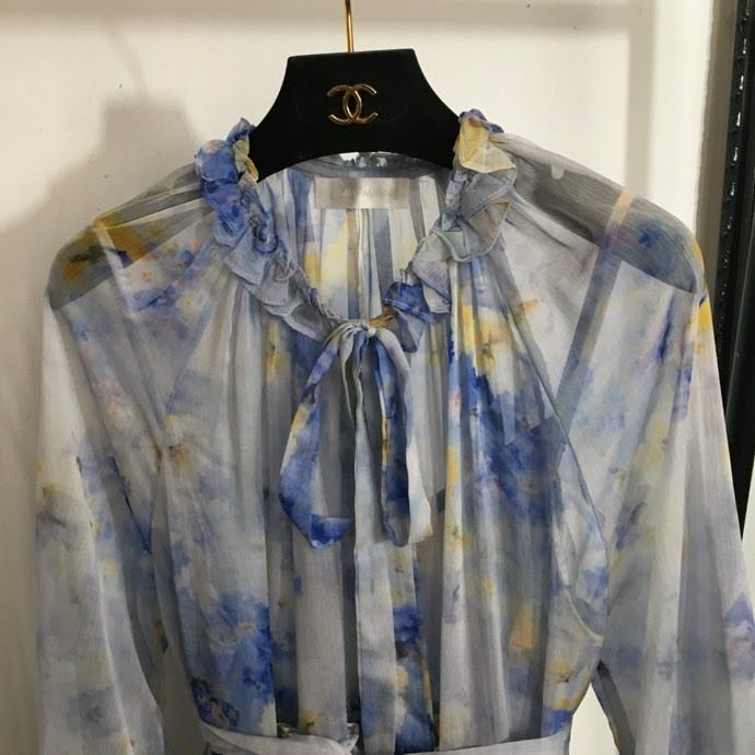 Платье с цветочным принтом фото 5