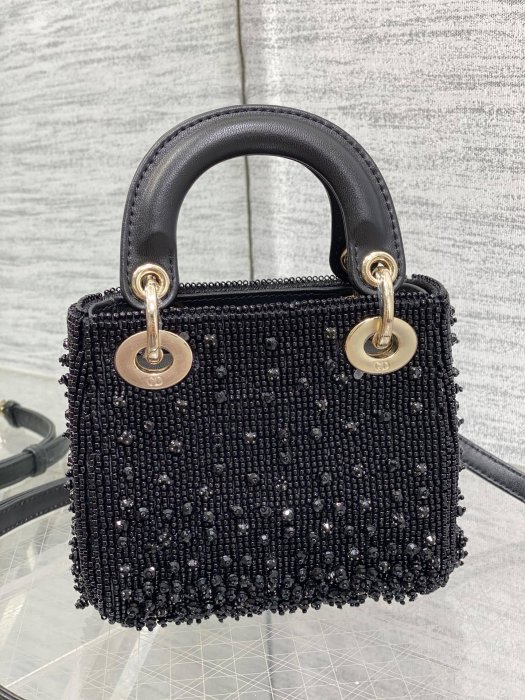 Сумка женская Lady Dior Micro 12 см фото 5