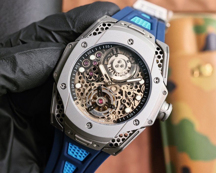 Часы наручные 44 мм Hublot BIG BANG Unico Tourbillon фото 8