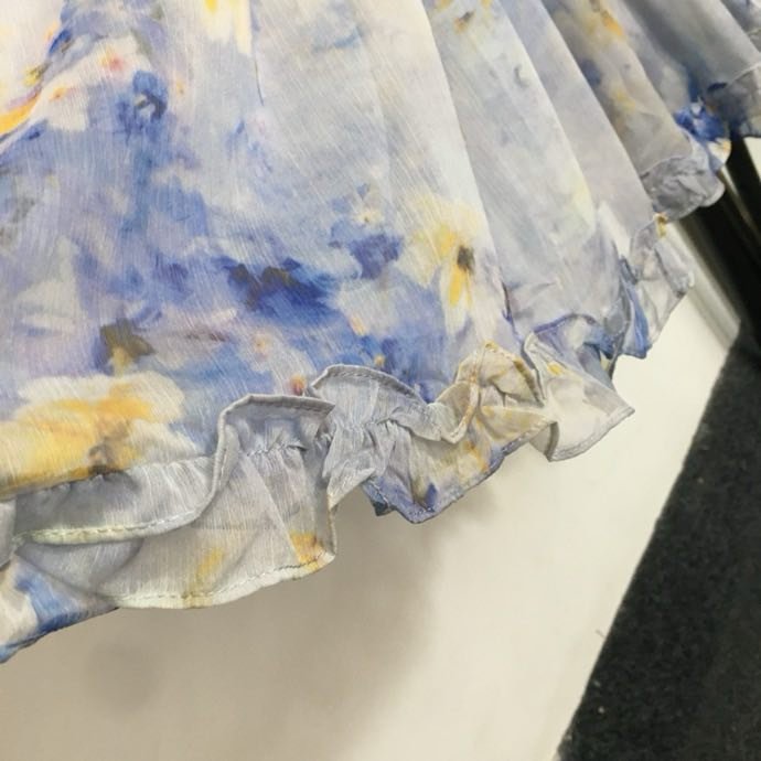 Платье с цветочным принтом фото 4