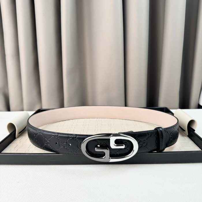 Belt leather 3.8 cm