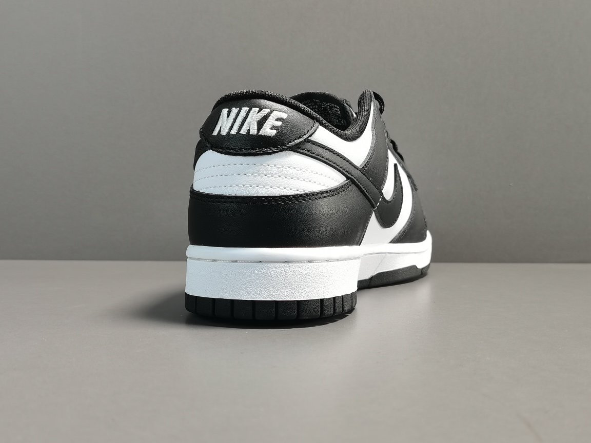 Sneakers Nike Dunk Low Retro White Black Panda фото 6