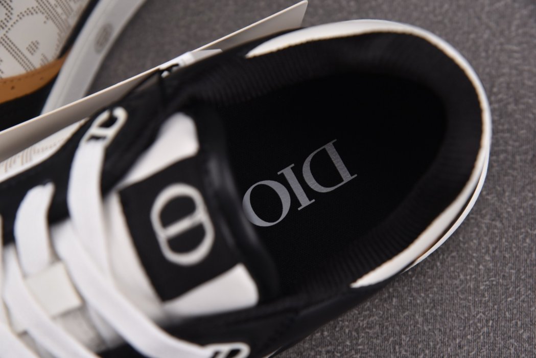 Кроссовки Dior B27 Low Black White фото 10
