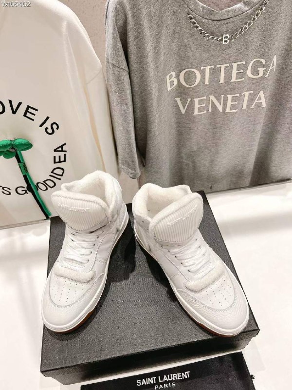 Saint Laurent Women's SL39 Mid-Top Sneakers | Bloomingdale's