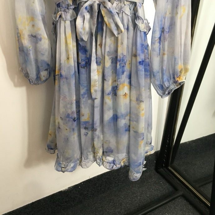 Платье с цветочным принтом фото 3