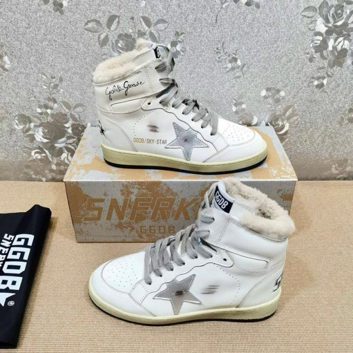 Кроссовки Golden Goose Super Star на меху