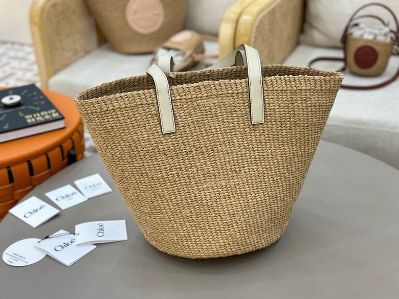 Солом'яний сумка 46 см фото 2