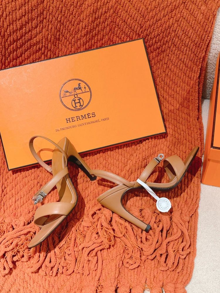 Босоніжки Hermes Glamour на підборах 9.5 см фото 5