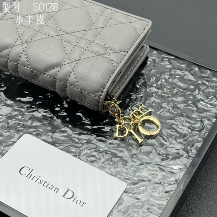 Кошелек Lady Dior 10 см фото 6