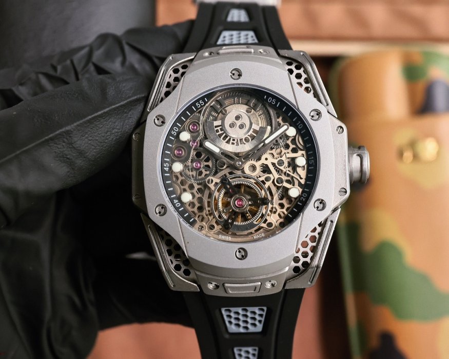 Часы наручные 44 мм Hublot BIG BANG Unico Tourbillon фото 9