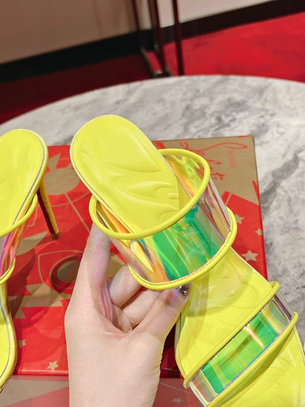 Sandals The Just Loubi yellow фото 7
